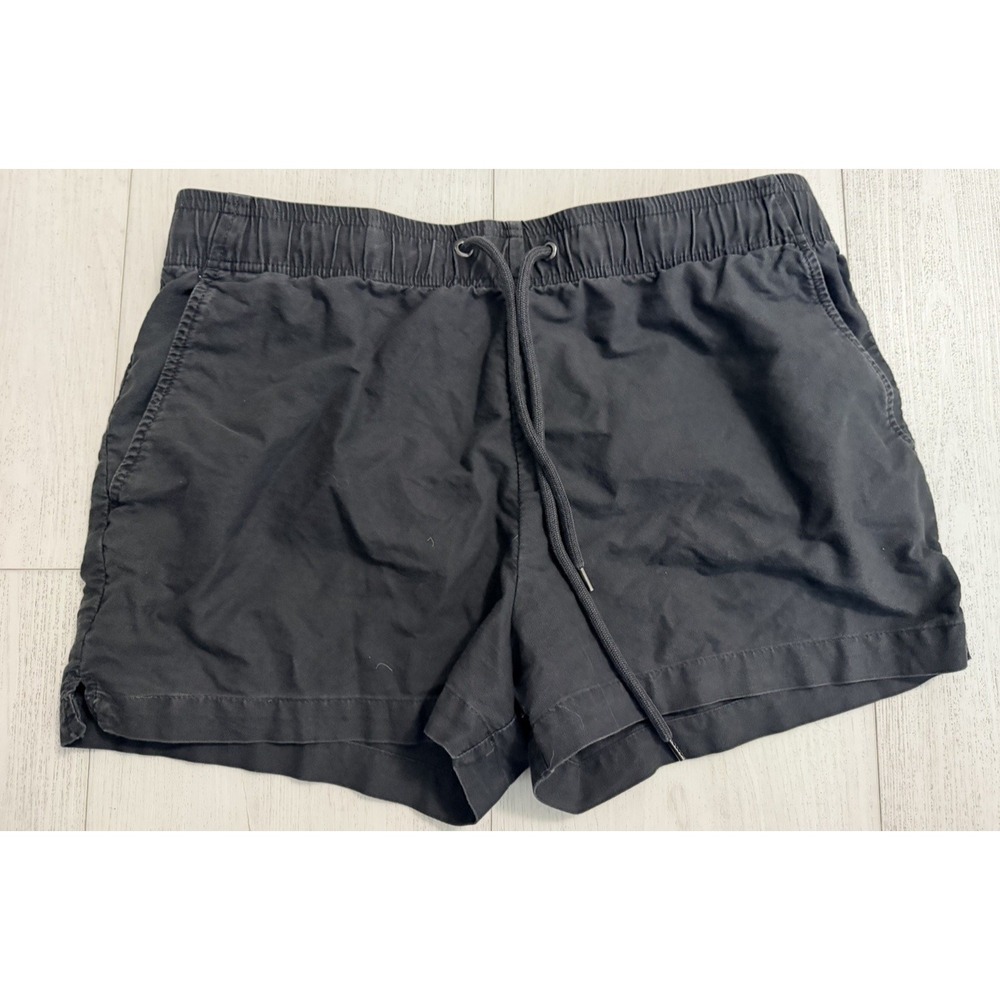 James Perse Cotton Oxford Beach Short Sz 2 / M - Black